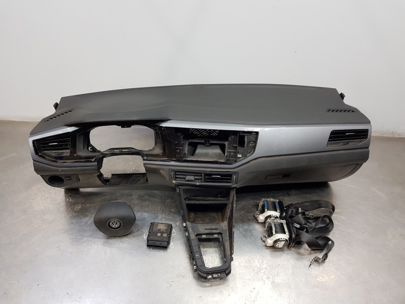 Recambio de kit airbag para volkswagen polo life referencia OEM IAM 2G1857004LRA3 2G0880201S81U 6F0880204D