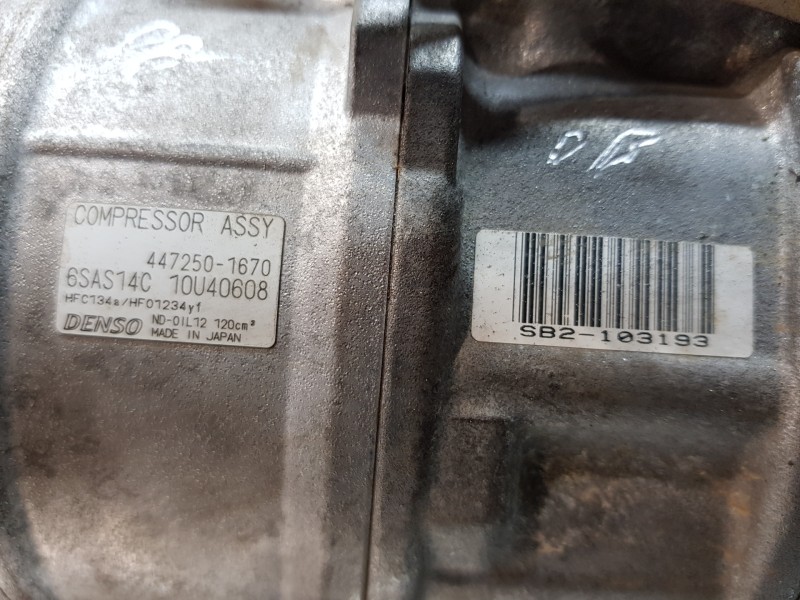 Recambio de compresor aire acondicionado para mercedes clase a (w176) design referencia OEM IAM A0008303502 4472501670 