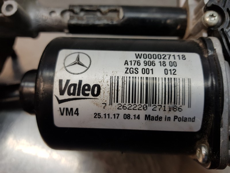 Recambio de motor limpia delantero para mercedes clase a (w176) design referencia OEM IAM A1769061800 A1768200040009 