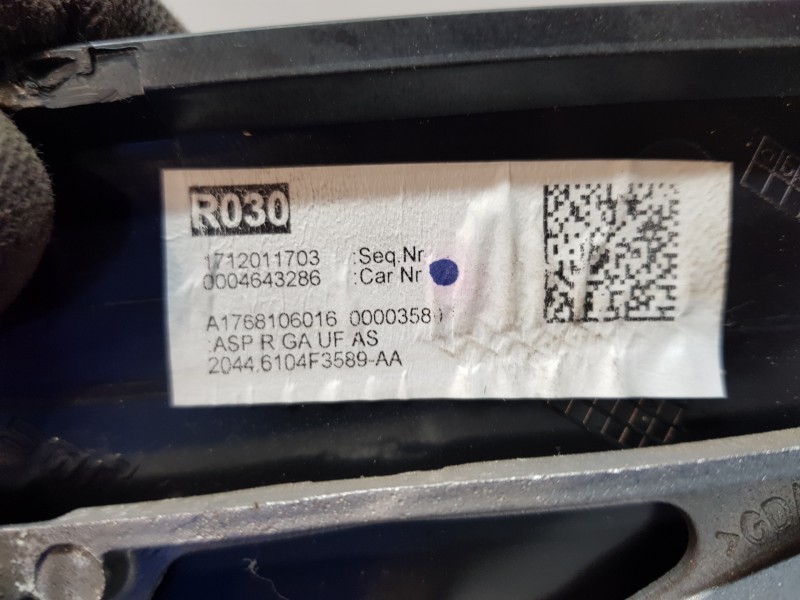 Recambio de retrovisor derecho para mercedes clase a (w176) design referencia OEM IAM A1768100400  