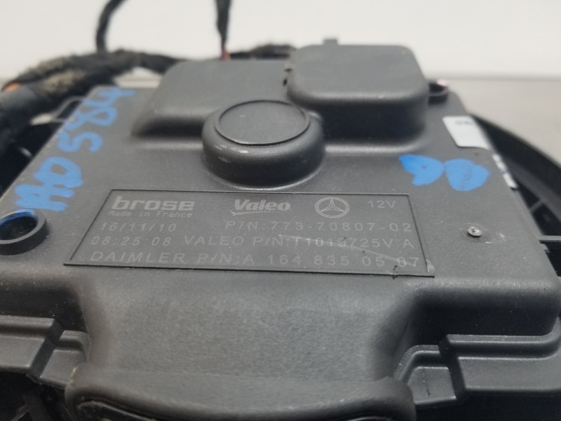 Recambio de motor calefaccion para mercedes clase m (w164) 4matic referencia OEM IAM A1648350507  