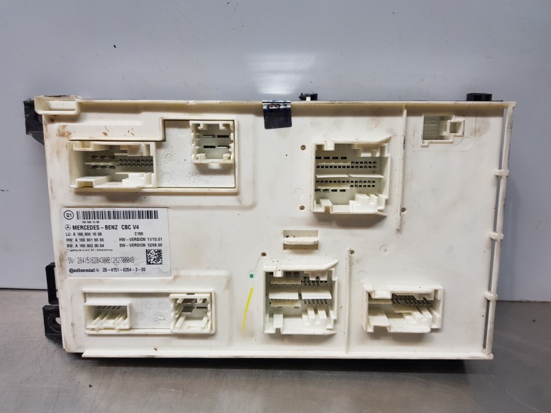 Recambio de modulo confort para mercedes clase m (w166) bluetec referencia OEM IAM A1669001608  