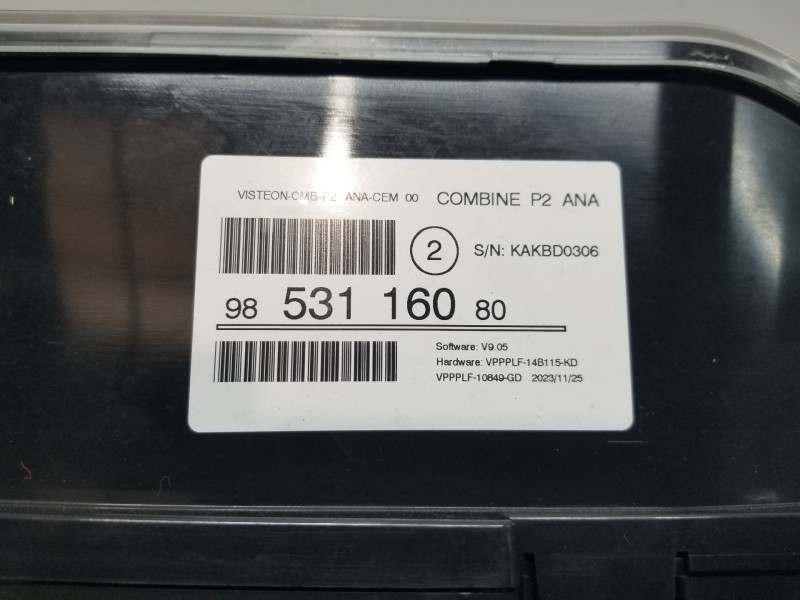 Recambio de cuadro instrumentos para peugeot 208 (p2) allure referencia OEM IAM 9853116080  