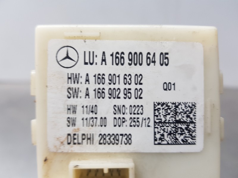 Recambio de modulo electronico para mercedes clase m (w166) bluetec referencia OEM IAM A1669006405  