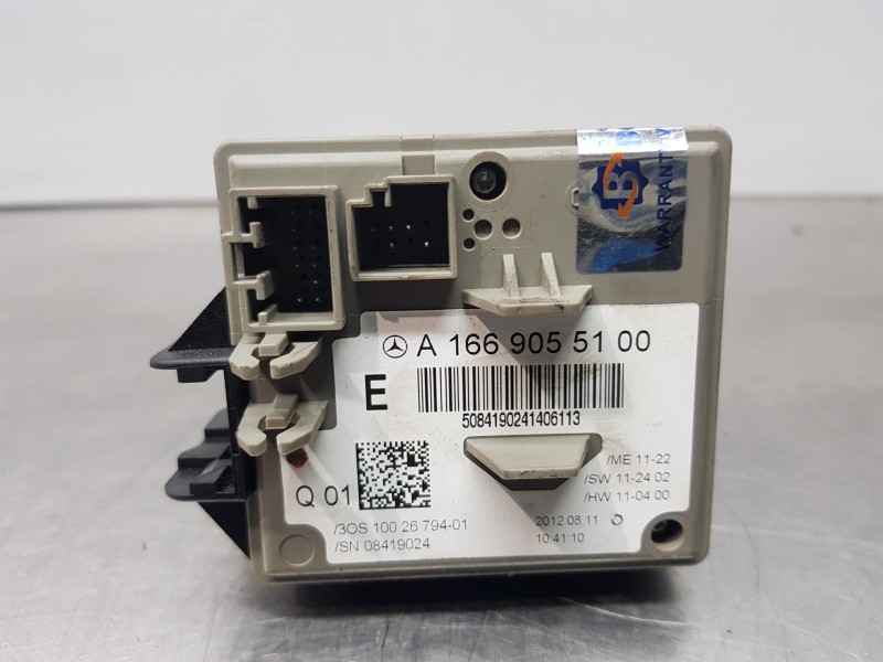 Recambio de conmutador de arranque para mercedes clase m (w166) bluetec referencia OEM IAM A1669055100  