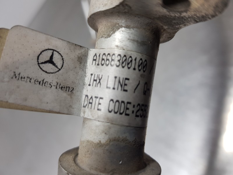 Recambio de tubos aire acondicionado para mercedes clase m (w166) bluetec referencia OEM IAM A1668300100  