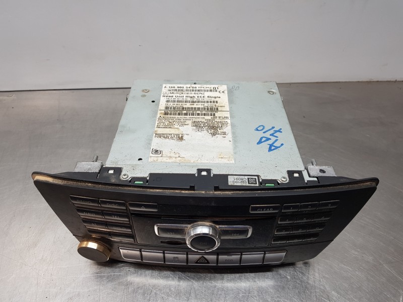 Recambio de sistema audio / radio cd para mercedes clase m (w166) bluetec referencia OEM IAM A1669005408  