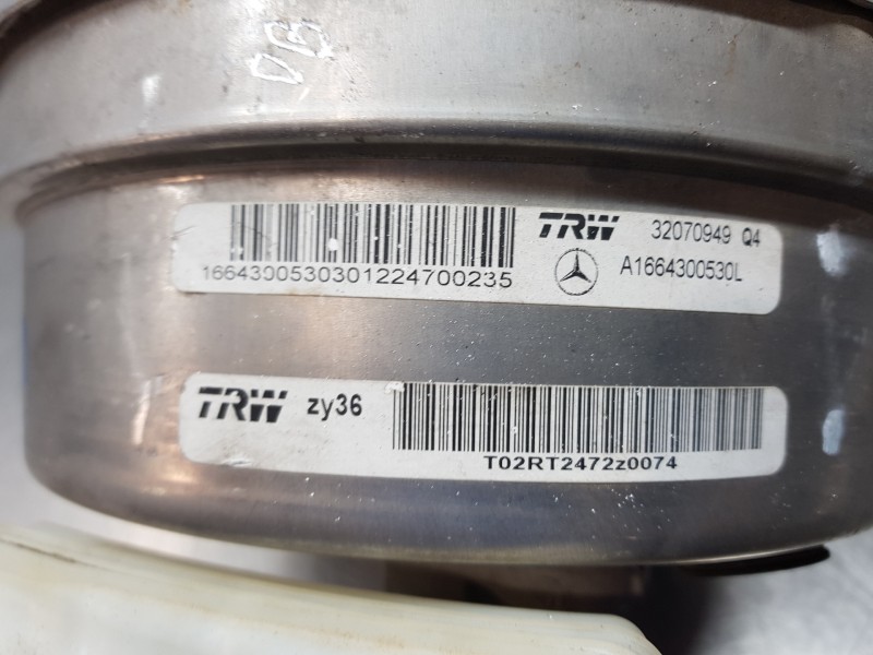 Recambio de servofreno para mercedes clase m (w166) bluetec referencia OEM IAM A1664300530L A1664300530 