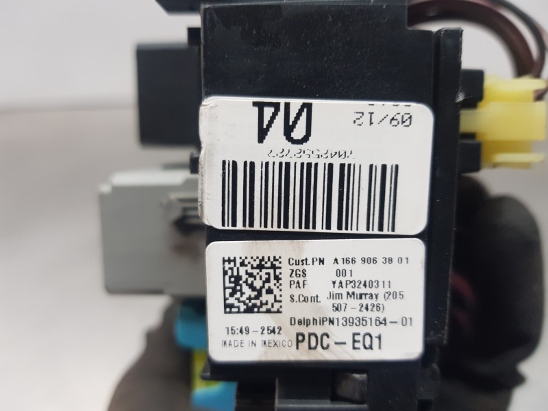 Recambio de caja reles / fusibles para mercedes clase m (w166) bluetec referencia OEM IAM A1669063801  