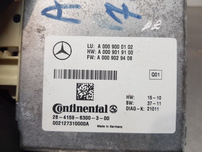 Recambio de modulo electronico para mercedes clase m (w166) bluetec referencia OEM IAM A0009000102  