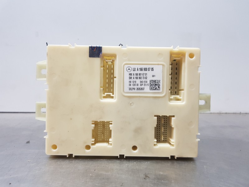 Recambio de modulo electronico para mercedes clase m (w166) bluetec referencia OEM IAM A1669000705 A1669016701 