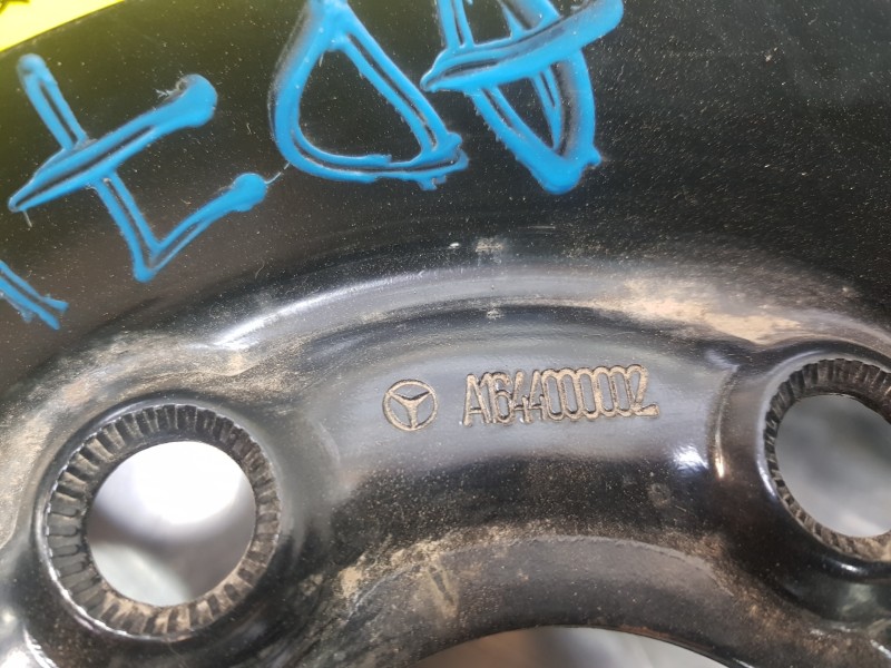 Recambio de neumatico repuesto para mercedes clase m (w166) bluetec referencia OEM IAM A1644000002  