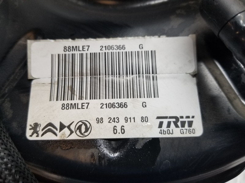 Recambio de servofreno para peugeot 208 (p2) active referencia OEM IAM 9824391180  
