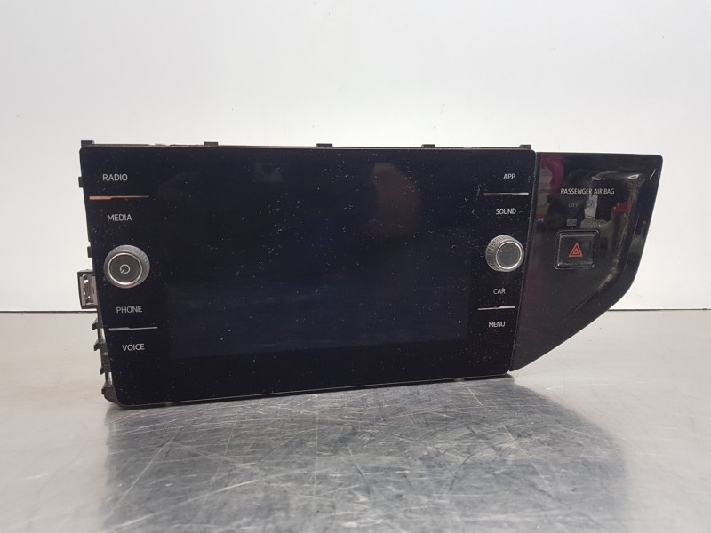 Recambio de pantalla multifuncion para volkswagen polo life referencia OEM IAM 5G6919605A  