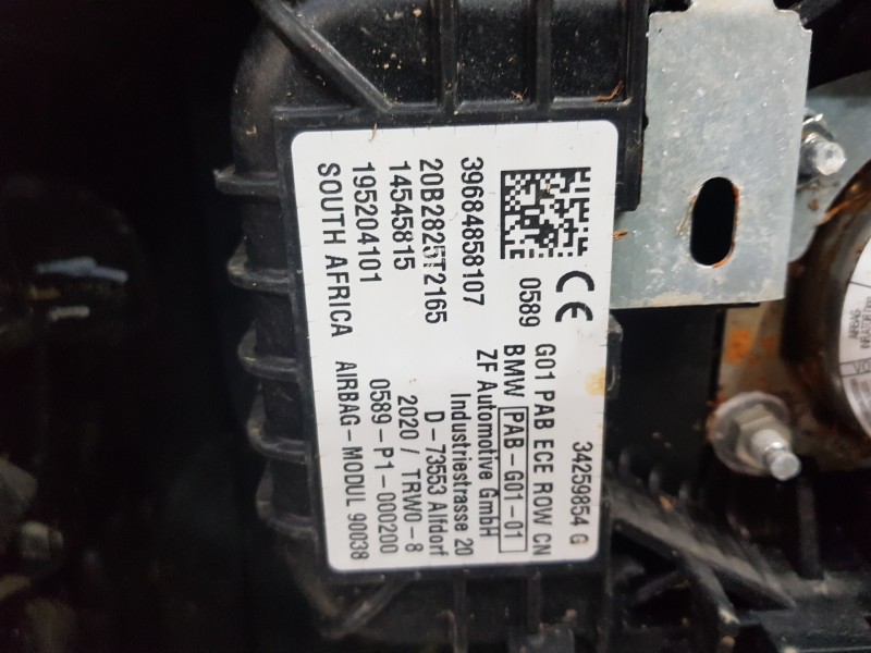 Recambio de kit airbag para bmw x3 g01 xdrive referencia OEM IAM 51457937294 32306998878 39684858107