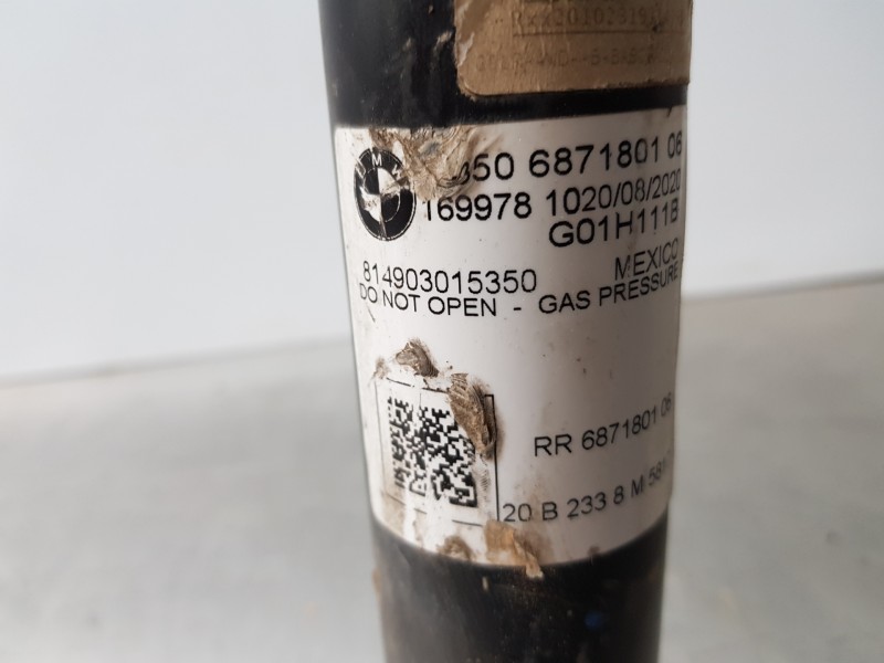 Recambio de amortiguador trasero izquierdo para bmw x3 g01 xdrive referencia OEM IAM 33526871802  