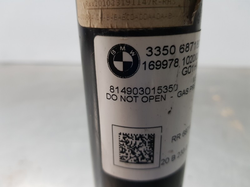 Recambio de amortiguador trasero derecho para bmw x3 g01 xdrive referencia OEM IAM 33526871801  