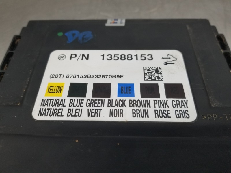 Recambio de modulo confort para opel astra j lim. selective referencia OEM IAM 13588153  