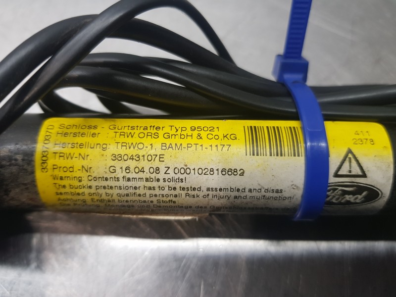 Recambio de pretensor airbag izquierdo para ford focus lim. (cb4) trend referencia OEM IAM 1717037  