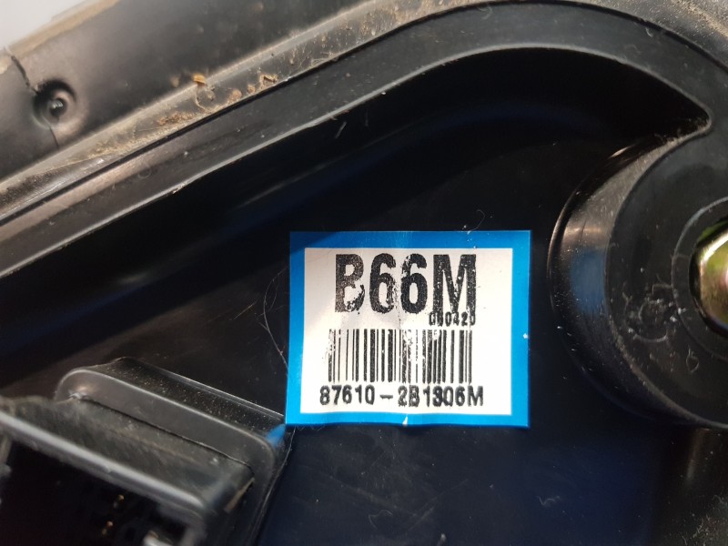 Recambio de retrovisor izquierdo para hyundai santa fe (bm) style referencia OEM IAM 876102B130  