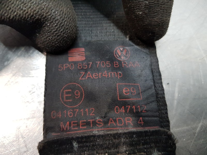 Recambio de cinturon seguridad delantero izquierdo para seat altea xl (5p5) reference referencia OEM IAM 5P0857706B  