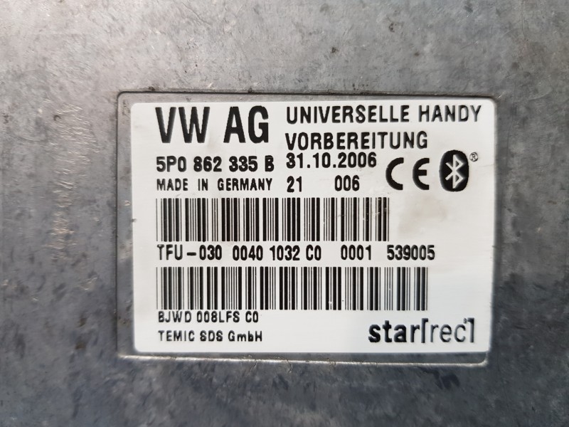 Recambio de modulo electronico para seat altea xl (5p5) reference referencia OEM IAM 5P0862335B  