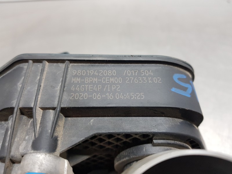 Recambio de caja mariposa para citroen c4 cactus shine referencia OEM IAM 9801942080  