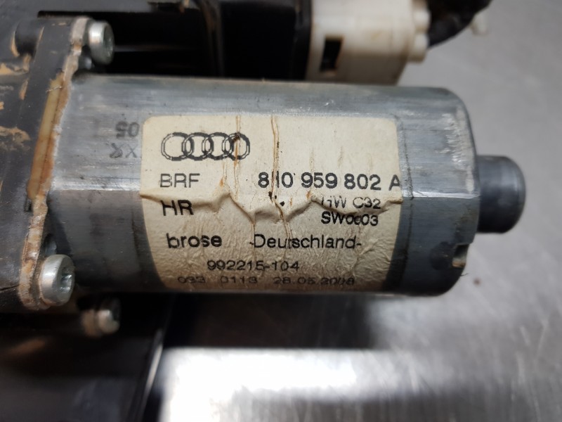Recambio de elevalunas trasero derecho para audi a4 cabrio (8h) s line referencia OEM IAM 8H0839462A  