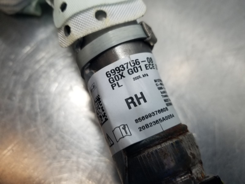 Recambio de airbag cortina delantero derecho para bmw x3 g01 xdrive referencia OEM IAM 72127396862  