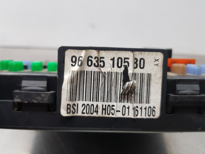 Recambio de caja reles / fusibles para peugeot 407 st sport referencia OEM IAM 9663510580  
