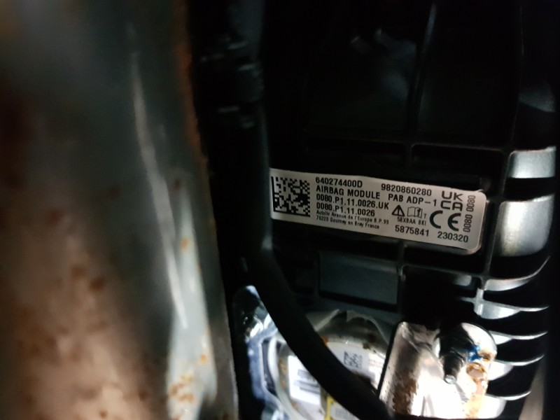 Recambio de kit airbag para peugeot 2008 (p2) allure puretech referencia OEM IAM   