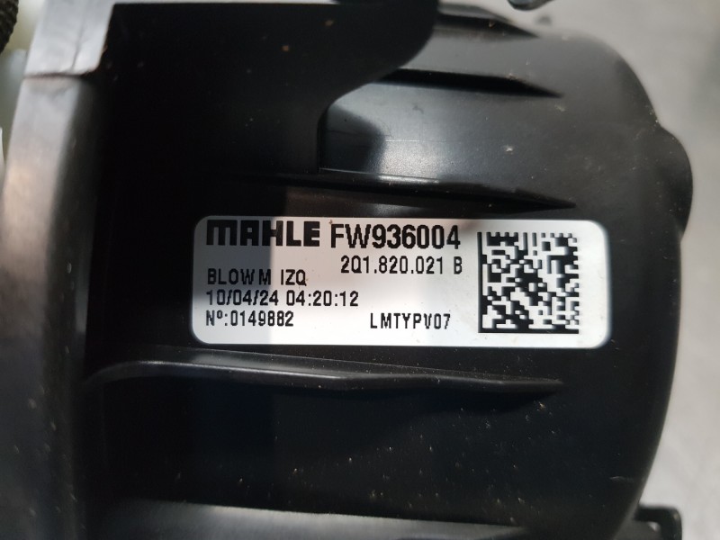 Recambio de motor calefaccion para seat arona style referencia OEM IAM 2Q1820021B  