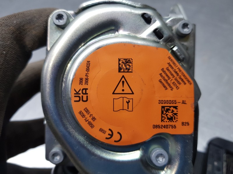 Recambio de cinturon seguridad trasero izquierdo para seat arona style referencia OEM IAM 6F0857805F 6F0857805FRAA 