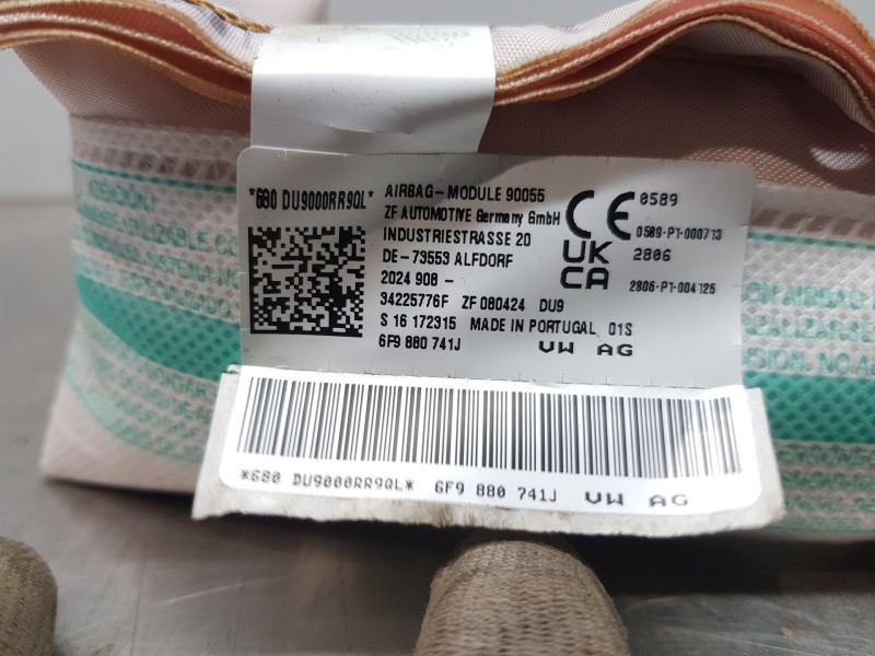 Recambio de airbag cortina delantero izquierdo para seat arona style referencia OEM IAM 6F9880741J  