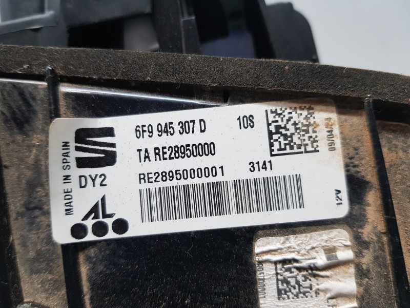 Recambio de piloto trasero izquierdo interior para seat arona style referencia OEM IAM 6F9945307D  