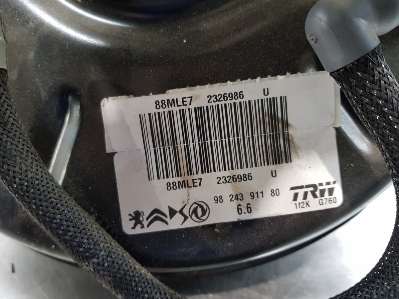 Recambio de servofreno para peugeot 2008 (p2) allure puretech referencia OEM IAM 9824391180 1643581380 