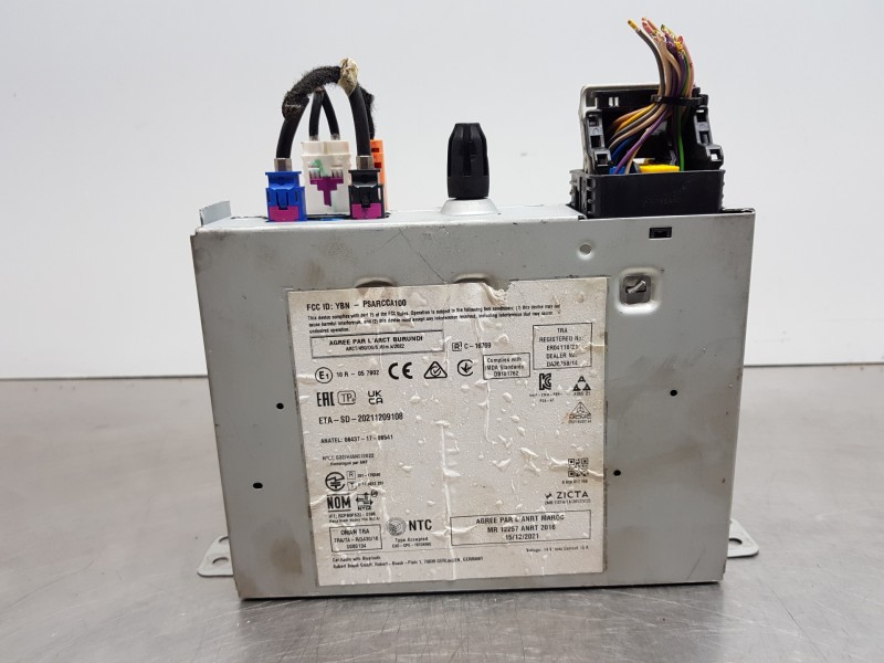 Recambio de sistema audio / radio cd para peugeot 2008 (p2) allure puretech referencia OEM IAM 9847852880 7503900496 