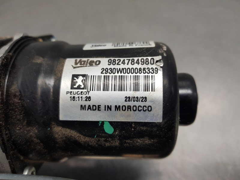 Recambio de motor limpia delantero para peugeot 2008 (p2) allure puretech referencia OEM IAM 9824784980  