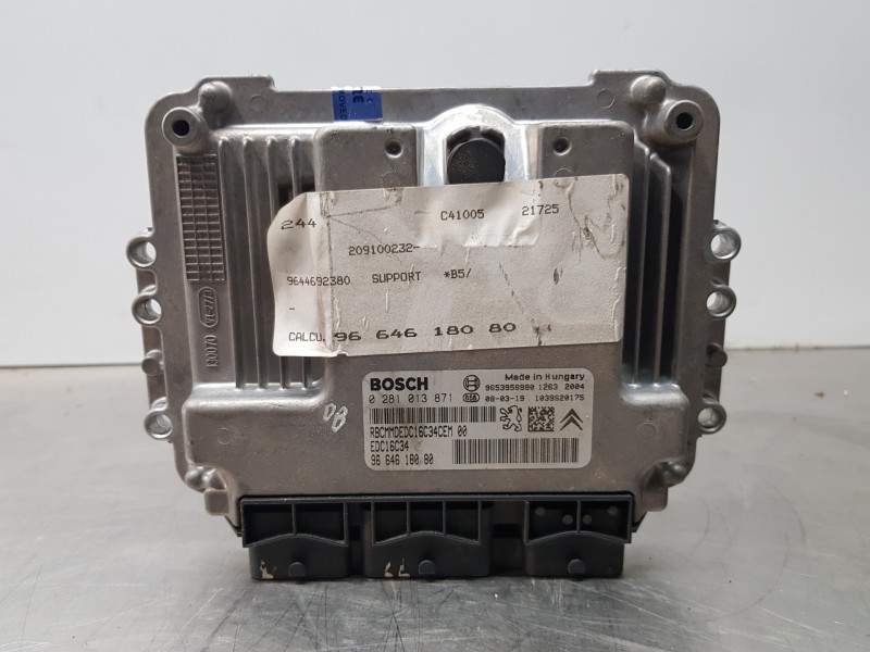 Recambio de centralita motor uce para citroen c4 berlina exclusive referencia OEM IAM 9664618080 9653958980 