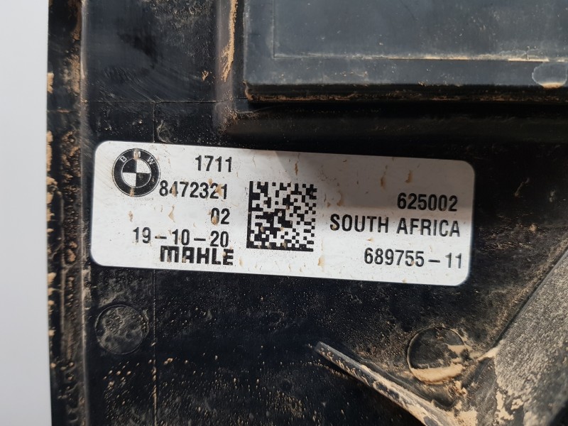 Recambio de electroventilador para bmw x3 g01 xdrive referencia OEM IAM 17428472321 17428472321 