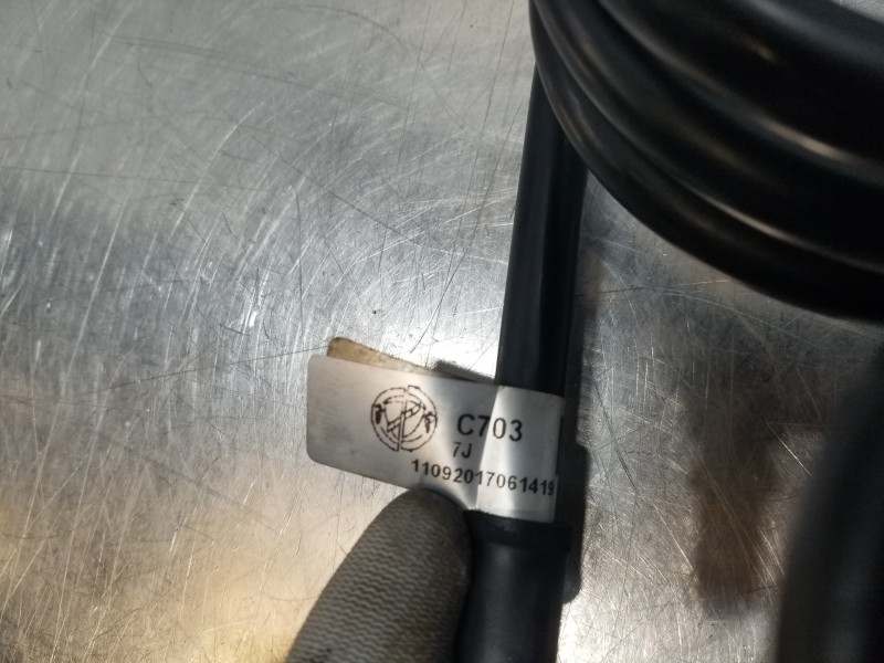 Recambio de tubo presion direccion asistida para peugeot boxer combi bus referencia OEM IAM 1612752480  