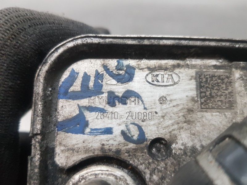 Recambio de soporte filtro aceite para hyundai tucson klass referencia OEM IAM 264102U000  