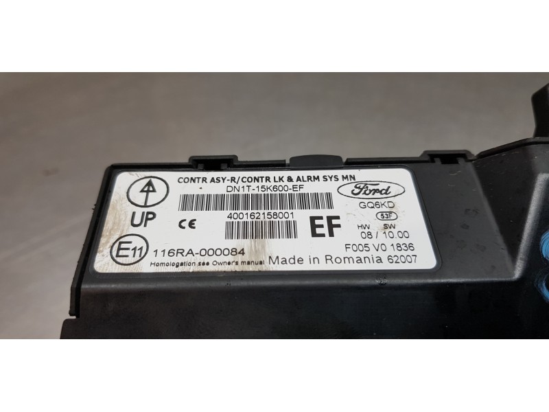 Recambio de modulo electronico para ford fiesta (ccn) trend referencia OEM IAM DN1T15K600EF   Recambio de modulo electronico para ford fiesta (ccn) trend referencia OEM IAM DN1T15K600EF