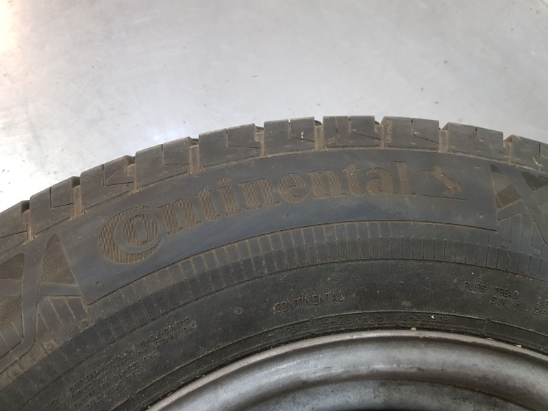 Recambio de neumatico repuesto para fiat ducato 250 multijet referencia OEM IAM 1395240080  