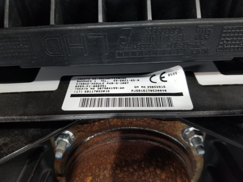 Recambio de kit airbag para opel meriva b enjoy referencia OEM IAM 13315250 13300473 39055816