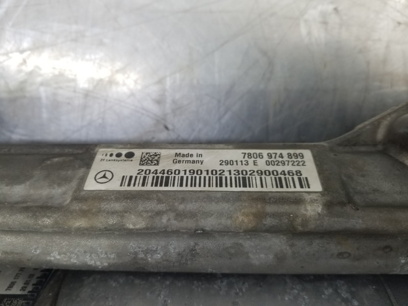 Recambio de cremallera direccion para mercedes clase glk (w204) glk 4matic referencia OEM IAM A2044607600 A2044601201 