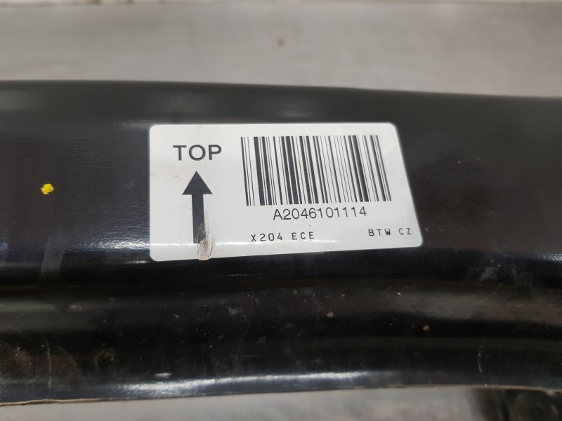 Recambio de refuerzo paragolpes trasero para mercedes clase glk (w204) glk 4matic referencia OEM IAM A2046101114  