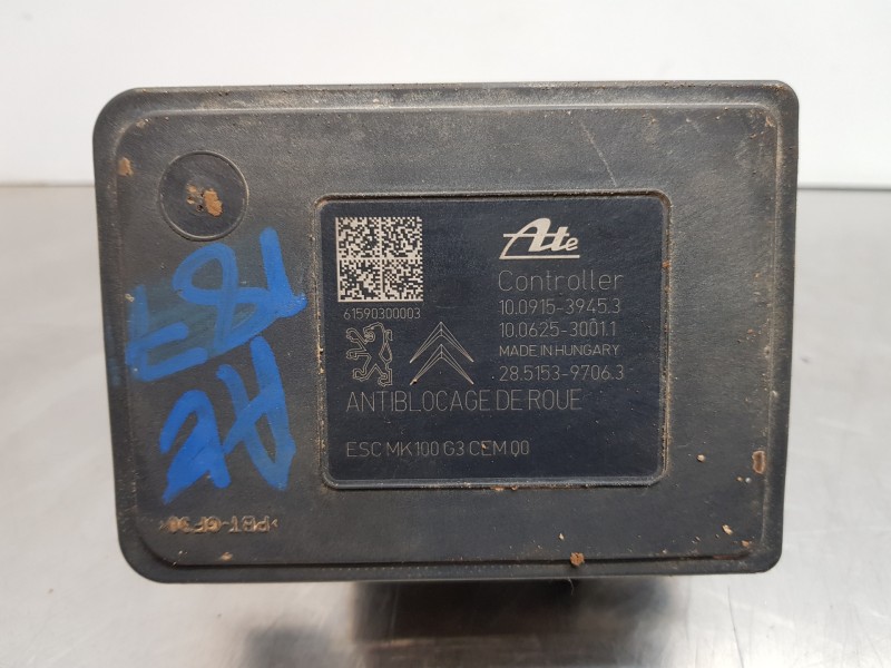 Recambio de abs para peugeot 208 bluehdi referencia OEM IAM 9812847780 10091539453 