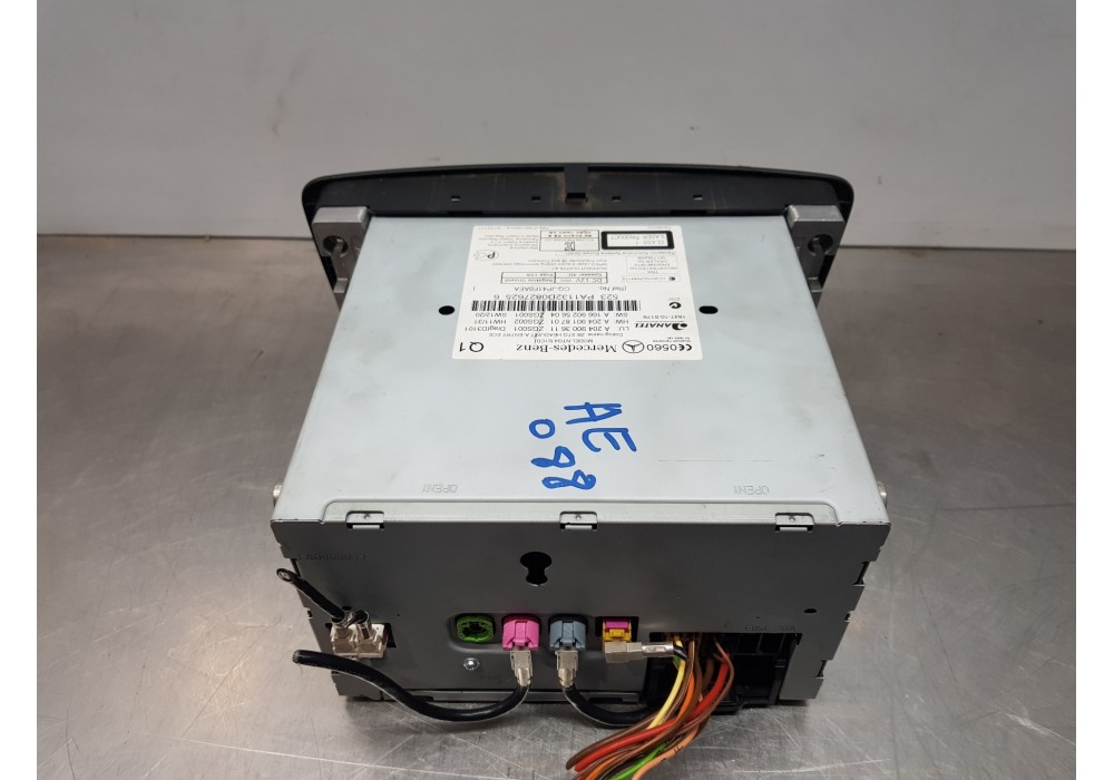 Recambio de sistema audio / radio cd para mercedes clase glk (w204) glk 4matic referencia OEM IAM A2049003611 A2049018701 