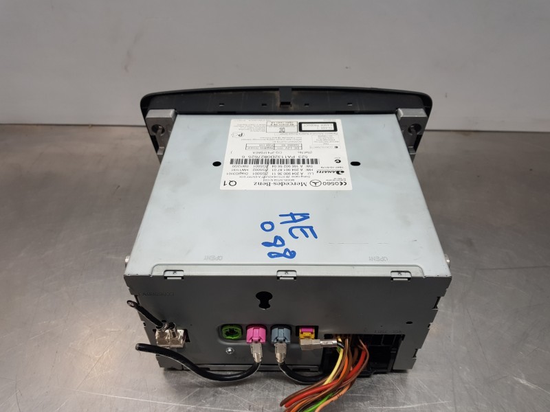 Recambio de sistema audio / radio cd para mercedes clase glk (w204) glk 4matic referencia OEM IAM A2049003611 A2049018701 